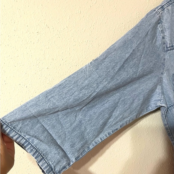 Speed Limit Denim Shirt Dress - Picture 6 of 7